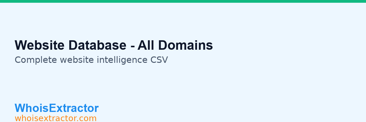 Website Details All Domains